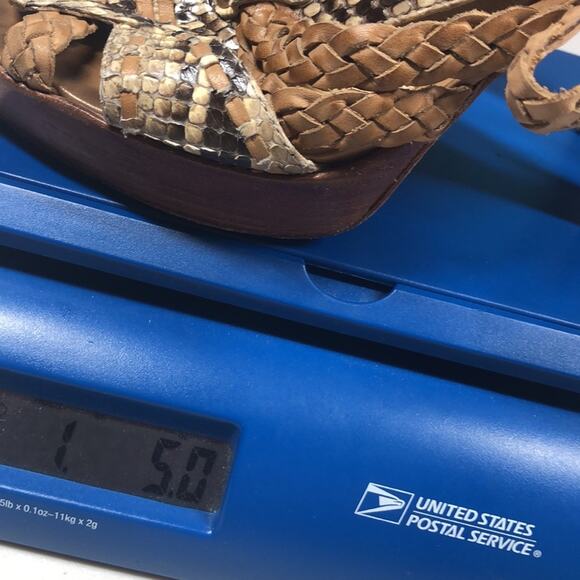 Alexandre Birman snakeskin print heels size 10 (41) - Picture 10 of 10